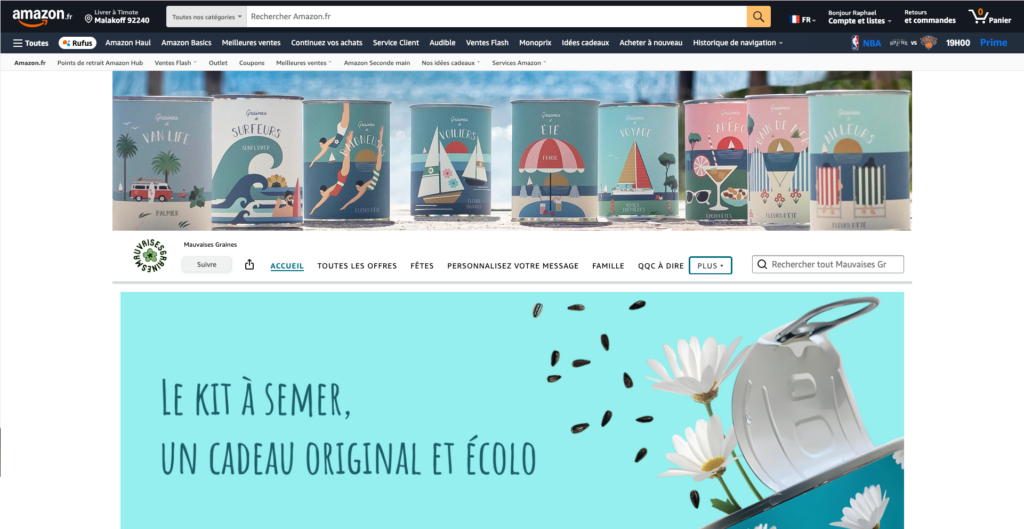 Stratégie Amazon Pan-EU pour Mauvaises Graines