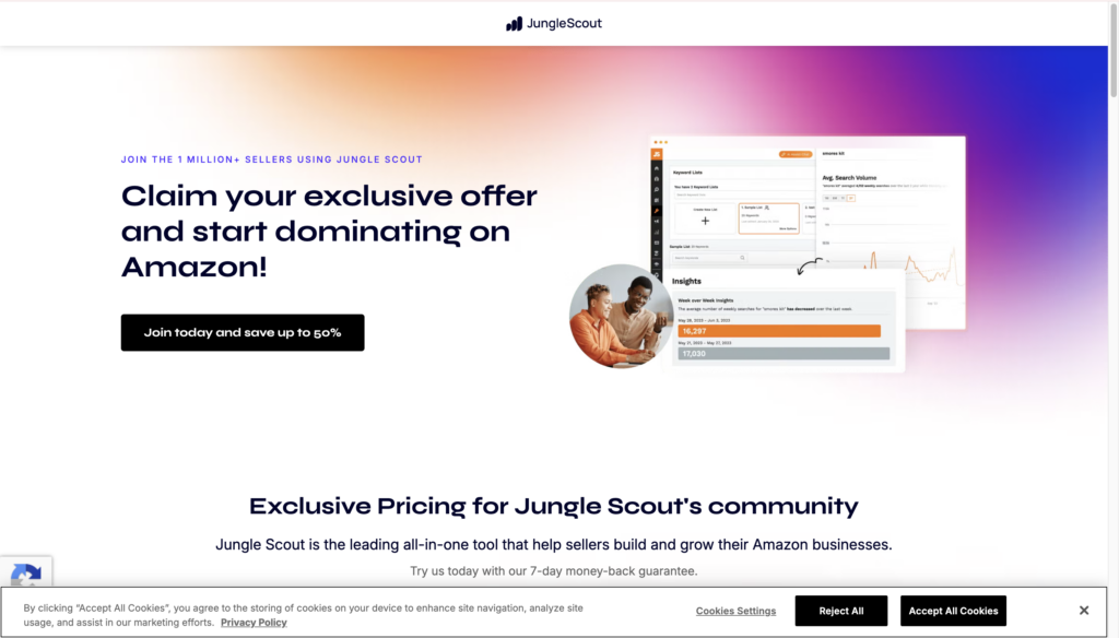 Jungle Scout outils IA pour vendre sur Amazon