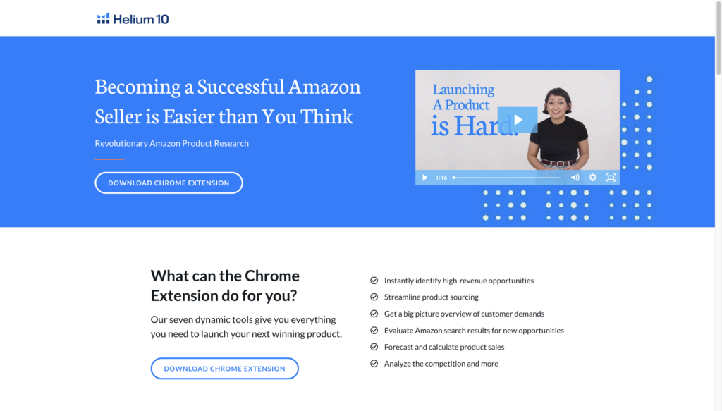 Helium 10 Listing Builder outils IA pour vendre sur Amazon