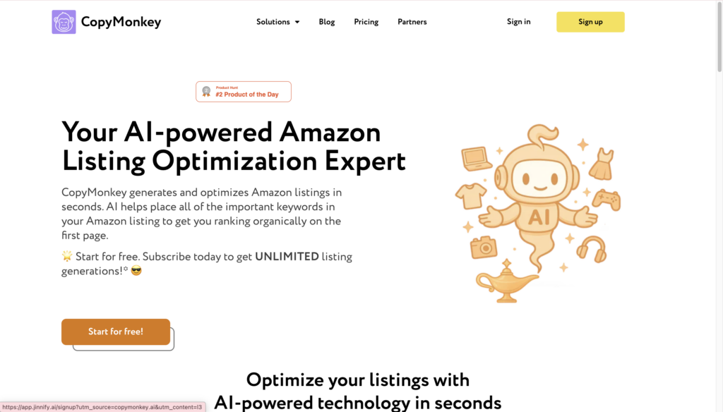 CopyMonkey outils IA pour vendre sur Amazon